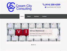 Tablet Screenshot of creamcityconsulting.com